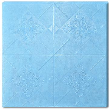 10 x Placi Tavan 3D - 69 X 69 Cm "Romb Albastru" 2mm ( COD: 75 )