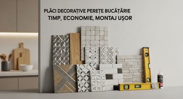 Plăci Decorative Perete Bucătărie: Ce Să Alegi și Cum Le Montezi