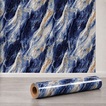 Rola Autoadeziva Imitatie Marmura , 1.5mm, 120x300cm, 3.6mp, Cod MH-054