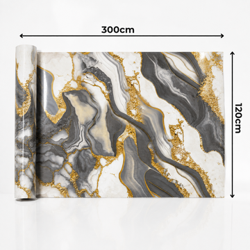 Öntapadós márványhatású fólia 2mm - KÓD: V0606-45 - 120x300cm (3,6nm)