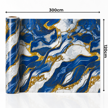 Rola Autoadeziva Imitatie Marmura 2mm - COD: V0606-34 - 120x300cm(3.6mp)