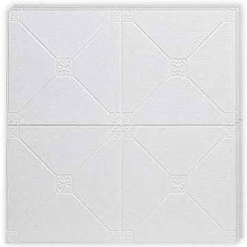 10 x 3D Mennyezeti lap - 70 X 70 cm „cikk-cakk” 3mm (KÓD: 14)