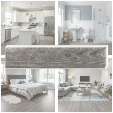 Set 36 x Placi PVC Podea Autoadezive - Cod: 162872 - 15x91 cm