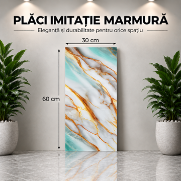 10 x Placi Marmura (imitatie) 1.5mm - COD: MH-075-30 - 30x60cm