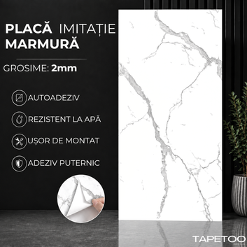 10 x Placi Marmura (imitatie) 2mm - COD: P8803 - 30x60cm