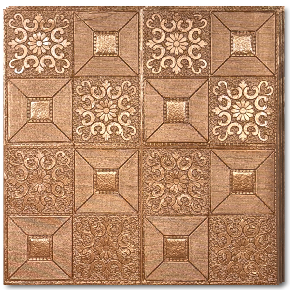 10 x Placi Tavan 3D - 70 X 70 Cm "Maro" 3mm ( COD: 73-Maro )