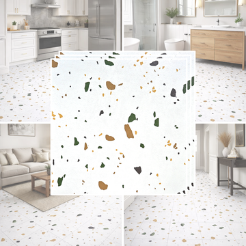Set 24 Placi PVC Podea Autoadezive stil Marmura - Cod: ALM 2-3