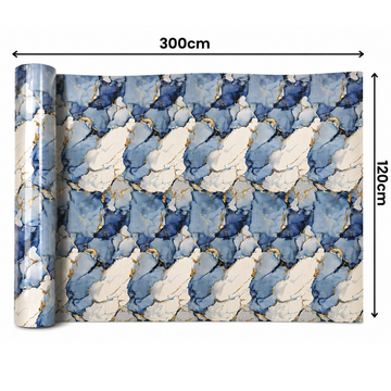 Rola Autoadeziva Imitatie Marmura , 1.5mm, 120x300cm, 3.6mp, Cod 7786