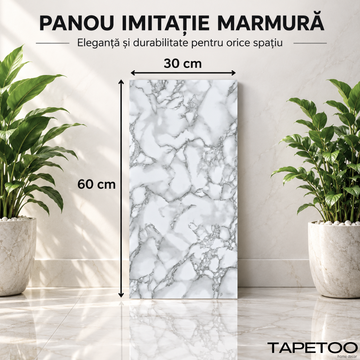 10 x Placi Marmura (imitatie) 2mm - COD: PD907 - 30x60cm