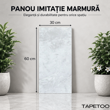 10 x Placi Marmura (imitatie) 2mm - COD: PD902 - 30x60cm