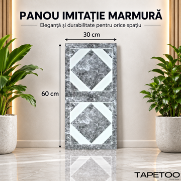 10 x Placi Marmura (imitatie) 2mm - COD: PH004 - 30x60cm