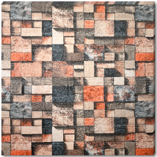 10 x Placi Tapet 3D - 70 X 77 Cm 
