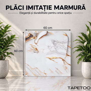 10 x Placi Marmura (imitatie) 1.5mm - COD: MG-7683-60 - 60x60cm