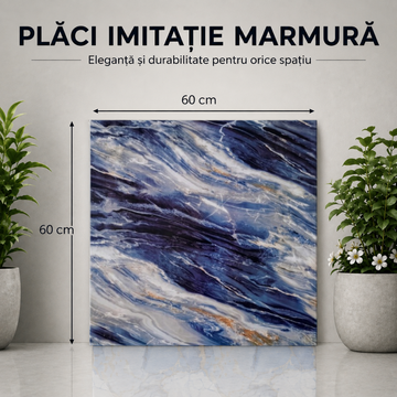 10 x Placi Marmura (imitatie) 1.5mm - COD: MH-054-60 - 60x60cm