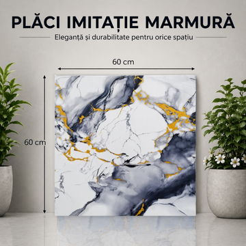 10 x Placi Marmura (imitatie) 1.5mm - COD: MG-7756-60 - 60x60cm