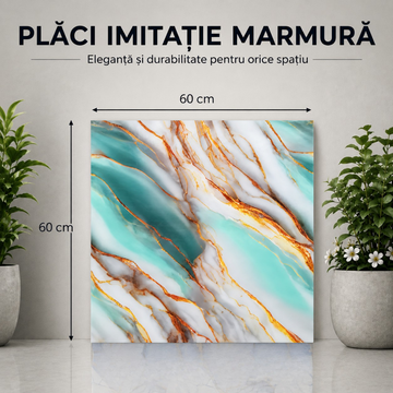 10 x Placi Marmura (imitatie) 1.5mm - COD: MH-075-60 - 60x60cm