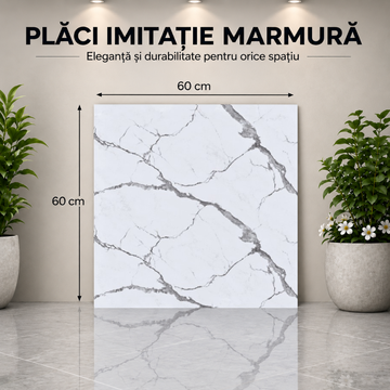 10 x Placi Marmura (imitatie) 1.5mm - COD: MH-002-60 - 60x60cm