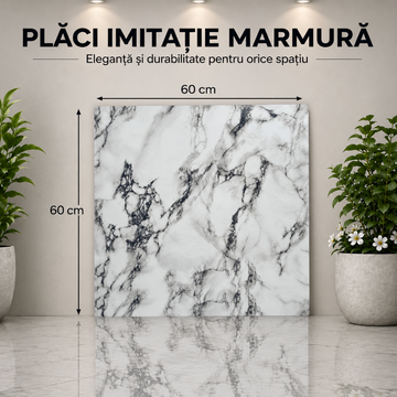 10 x Placi Marmura (imitatie) 1.5mm - COD: MH-007-60 - 60x60cm