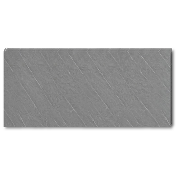 Plăci Decorative WPC Gri Antracit cu Alb, 280x110cm, Grosime 5mm, Rezistente la Umezeală