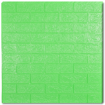 10 x Placi Tapet 3D - 70 X 77 Cm "Verde" 3mm ( COD: 51 )