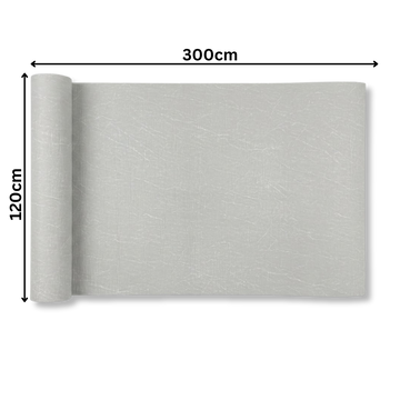 Rola Autoadeziva Imitatie Marmura Gri Deschis cu Textura Alba, 2mm, 120x300cm, 3.6mp, Cod 606-42