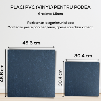 10 x Placi PVC Podea Autoadezive stil Marmura - Cod: 7202-16