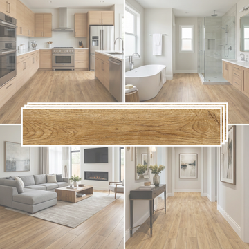 Set 36 x Placi PVC Podea Autoadezive - Cod: 7373 - 12 - 15x91 cm