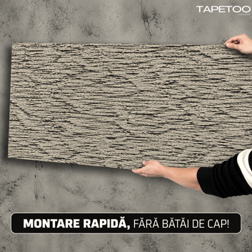 Dekoratív texturált kőhatású panelek, 60x120cm, KÓD: V0602-40