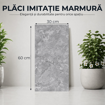 10 x Placi Marmura (imitatie) 2mm - COD: MN02 - 30x60cm
