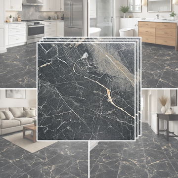 Set 24 Placi PVC Podea Autoadezive stil Marmura - Cod: ALM 2-7