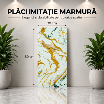 10 x Placi Marmura (imitatie) 1.5mm - COD: MH-065-30 - 30x60cm