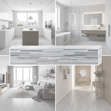 Set 36 x Placi PVC Podea Autoadezive - Cod: 7373 - 10 - 15x91 cm