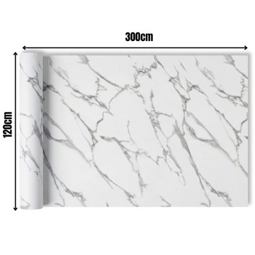 Rola Autoadeziva Imitatie Marmura 2mm - COD: V0601-12 - 120x300cm(3.6mp)