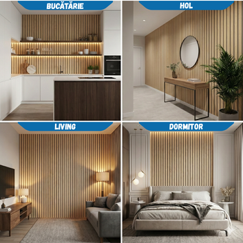 Rola Riflaj 3D Autoadeziv 2.5mm - COD: V0601-17 - 60x300cm(1.8mp)