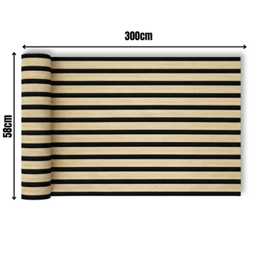 Rola Riflaj 3D Autoadeziv 5mm - COD: V0601-19 - 58x300cm(1.74mp)