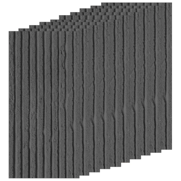 Panouri Decorative cu Aspect de Piatră Texturată, 60x120cm, COD: V0601-40