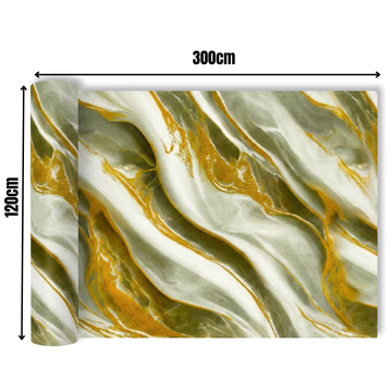 Rola Autoadeziva Imitatie Marmura 2mm - COD: V0601-4 - 120x300cm(3.6mp)