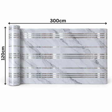 Márványhatású öntapadós fólia 2mm - KÓD: V0602-6 - 120x300cm(3,6nm)