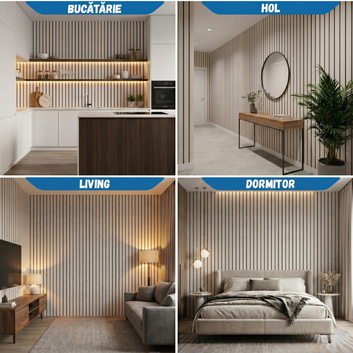 Rola Riflaj 3D Autoadeziv 2.5mm - COD: V0605-10 - 60x300cm(1.8mp)