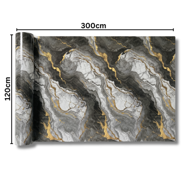 Rola Autoadeziva Imitatie Marmura 2mm - COD: V0606-10 - 120x300cm(3.6mp)