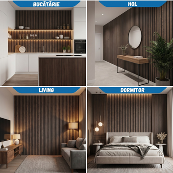 Rola Riflaj 3D Autoadeziv 2.5mm - COD: V0606-13 - 60x300cm(1.8mp)