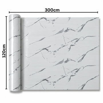 Rola Autoadeziva Imitatie Marmura , 1.5mm, 120x300cm, 3.6mp, Cod MH-002
