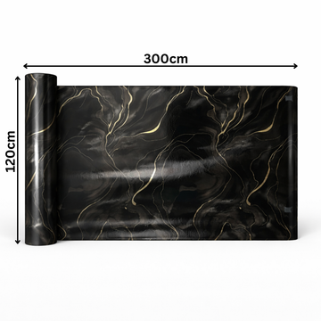 Rola Autoadeziva Imitatie Marmura 2mm - COD: V0602-1 - 120x300cm(3.6mp)